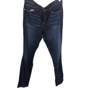 Joe's LOLA Women's Sz 31 Skinny Ankle Denim Jeans Cotton High Rise Dark Wash